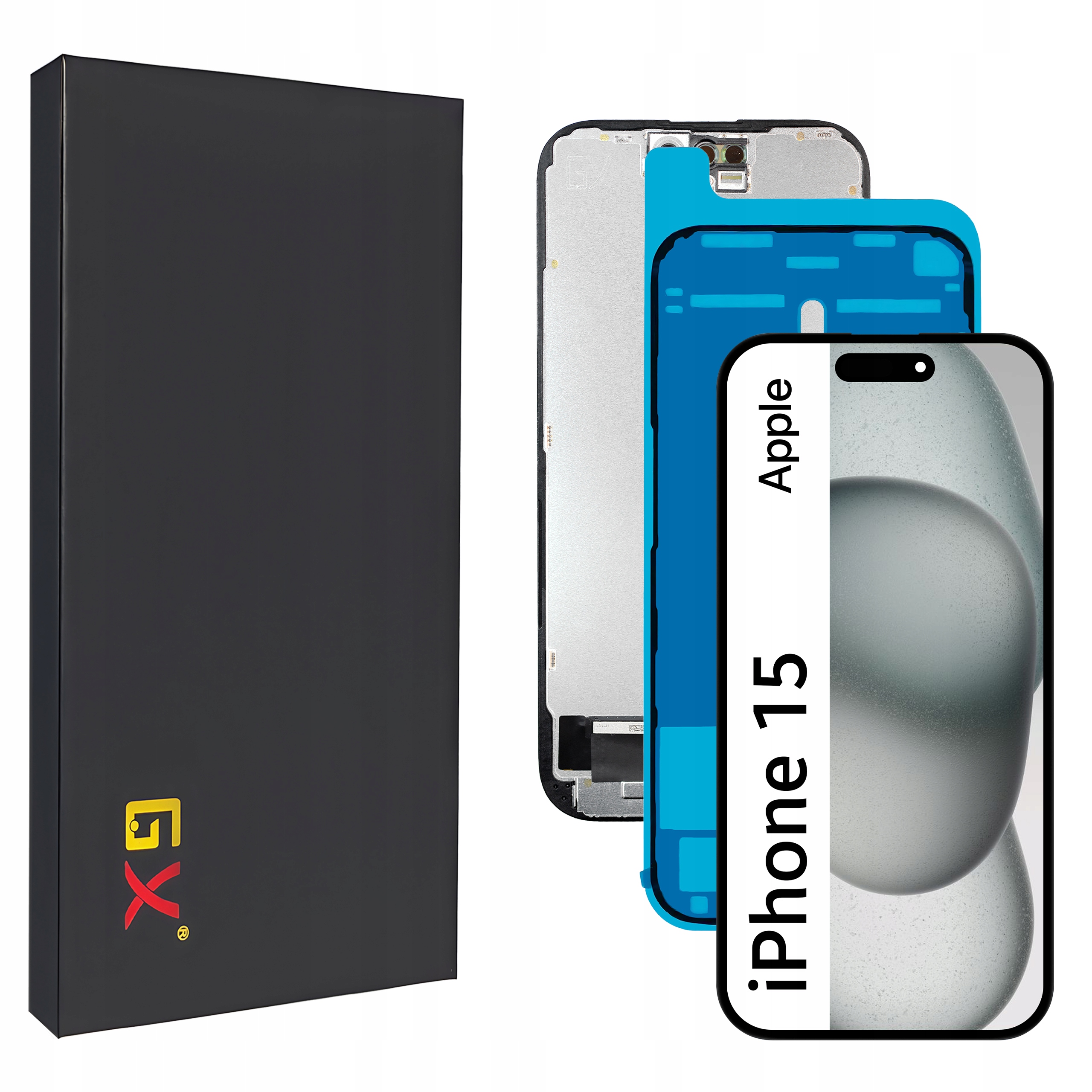 A3090 A2846 A3089 LCD pro iPhone 15 Matrix Oled Gx True Tone Vyměnitelný čip