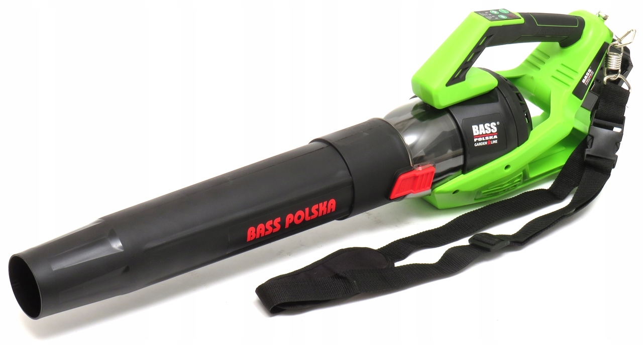 BASS DMUCHAWA AKUMULATOROWA 48V DO LIŚCI 320km/h Prędkość przepływu powietrza 320 km/h