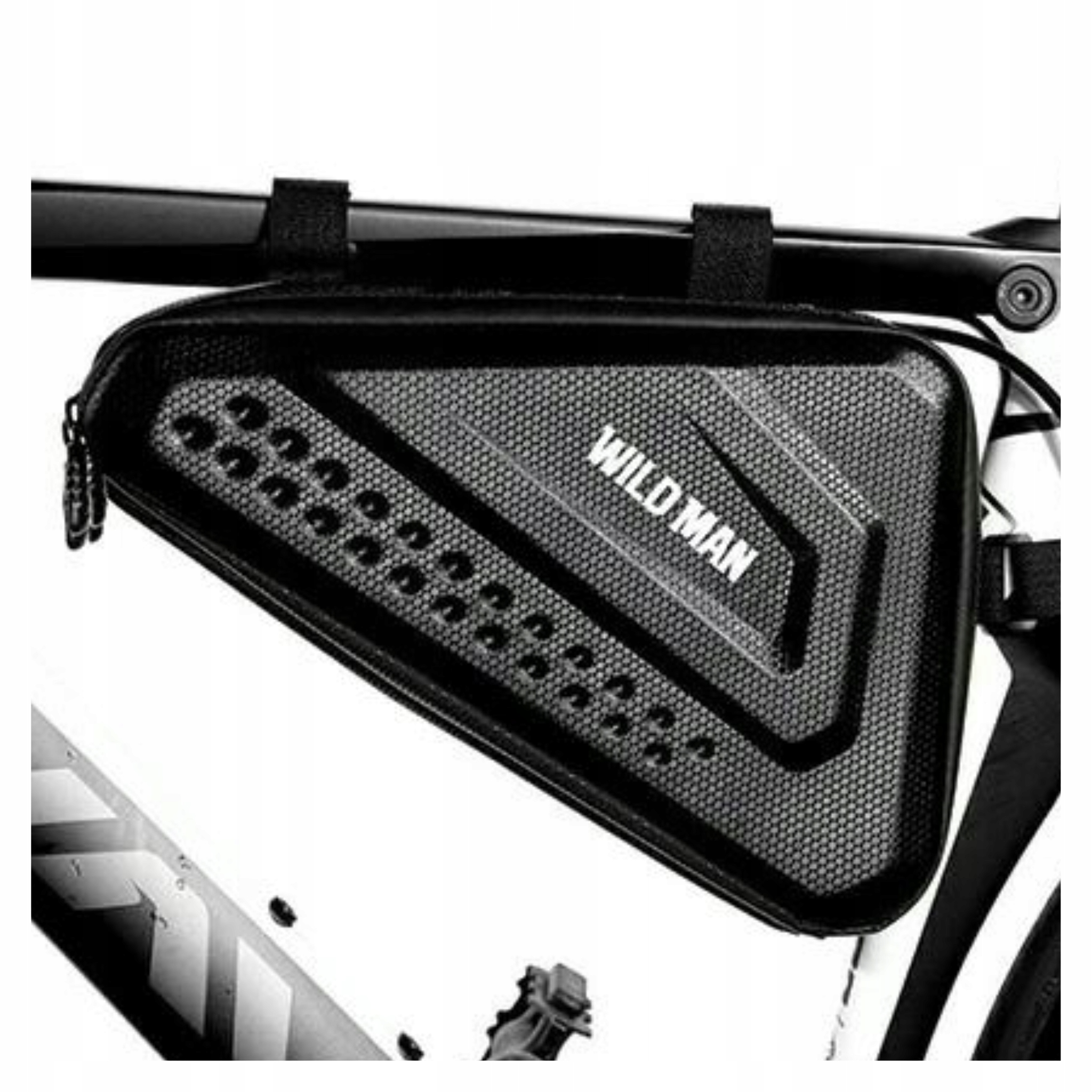 Sakwa rowerowa pod ramę Wildman wodoodporna mocna torba na rower 2L
