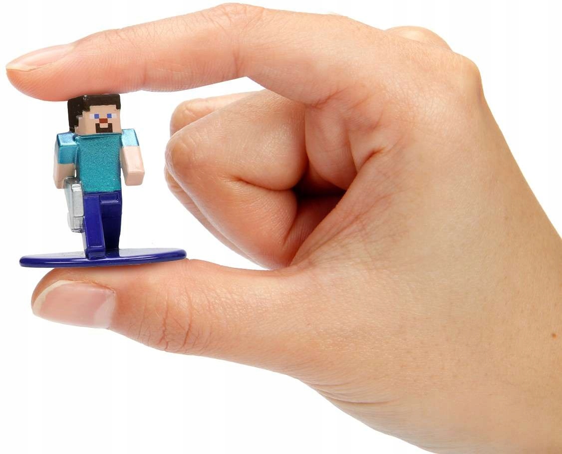 JADA Minecraft metalowe nanofigurki 18-pack, wersja 8 Rodzaj produktu figurka z gry