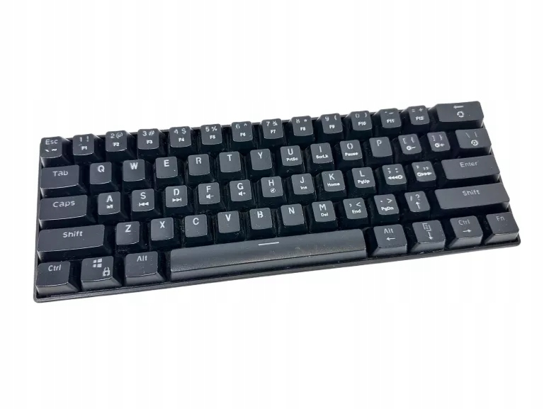 Klawiatura przewodowa mechaniczna Savio Blackout Outemu Red USB-C Czarna