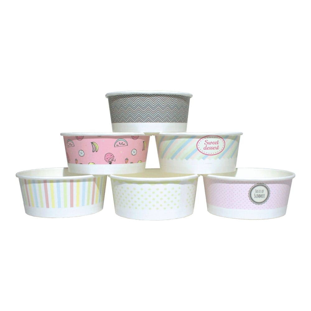 

Miska miseczka pojemnik papierowy na lody 360ml