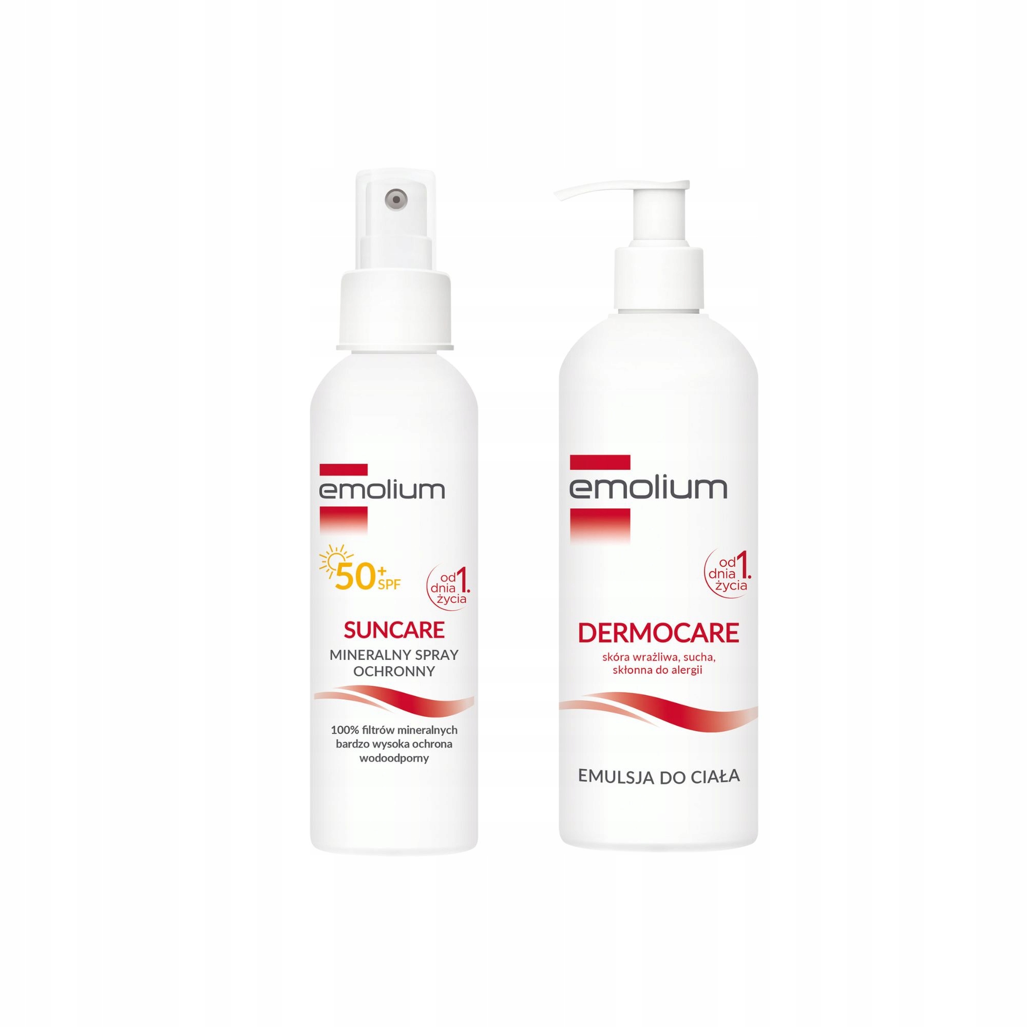 

Zestaw Emolium do kąpieli 400 ml+ spray SPF50+ 100