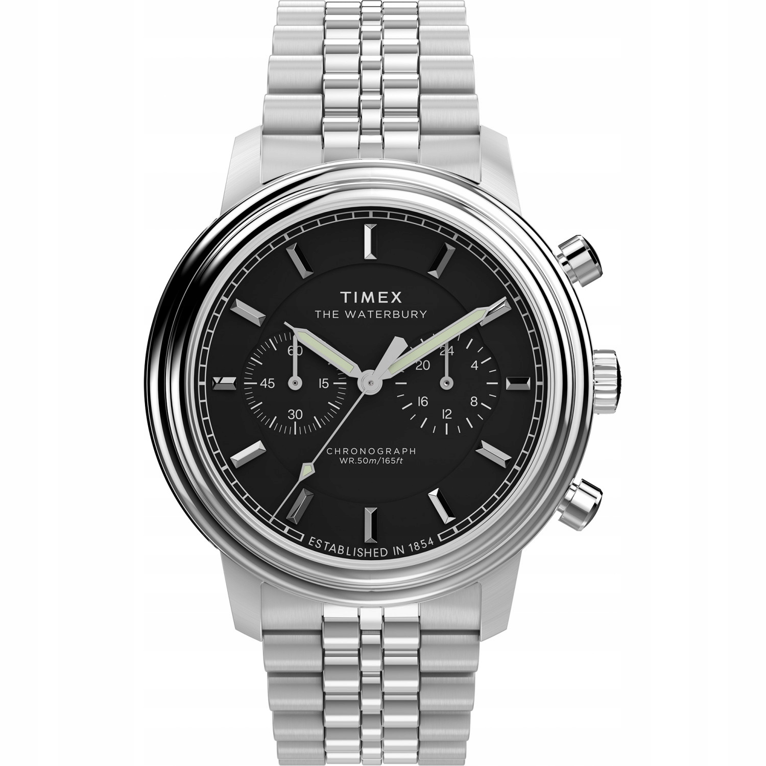 Pánské Hodinky Timex TW2Y23400 stříbrný náramek
