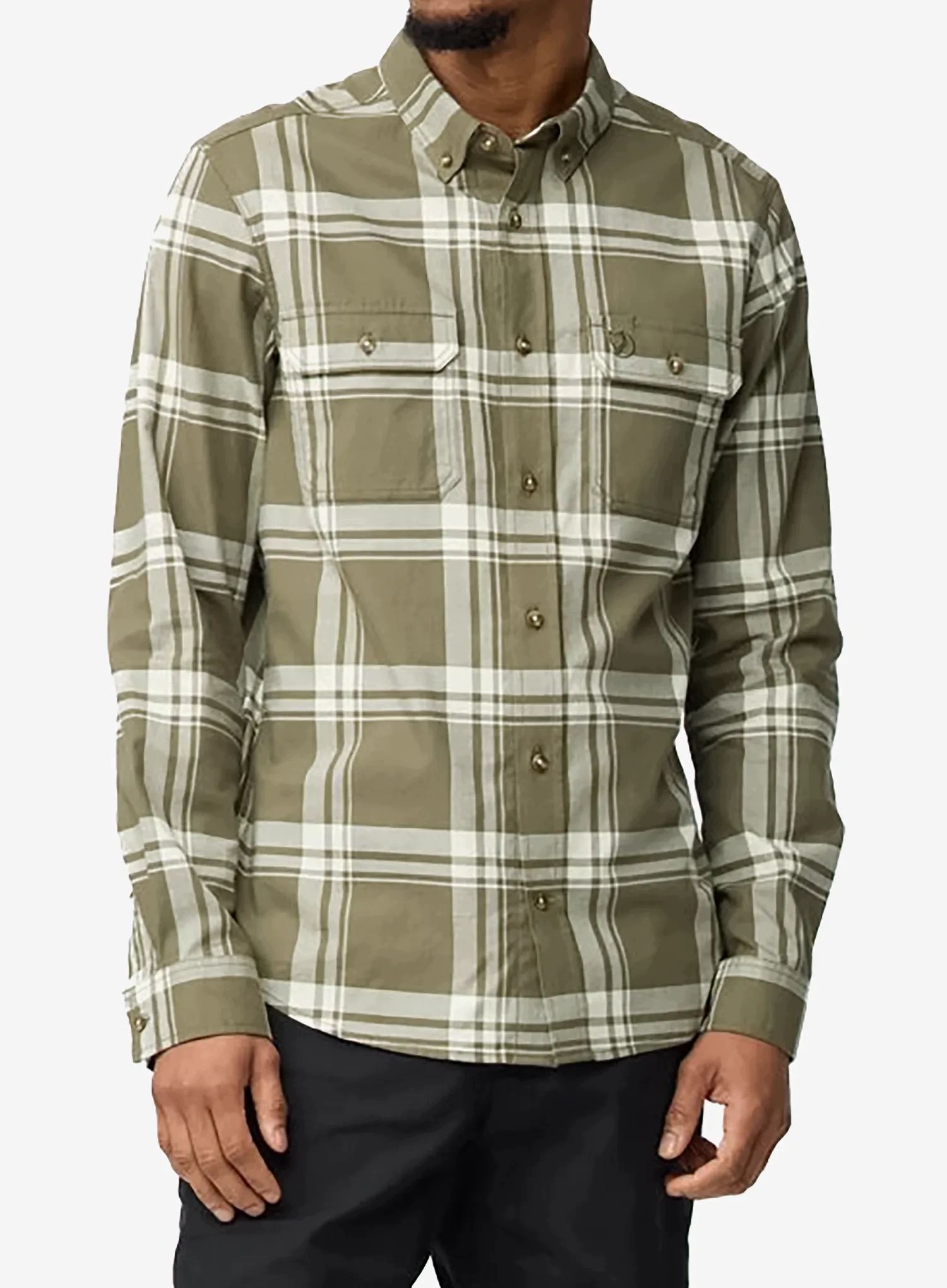 Turistická košile Fjallraven Ovik Lite Flannel Shirt laurel green XL