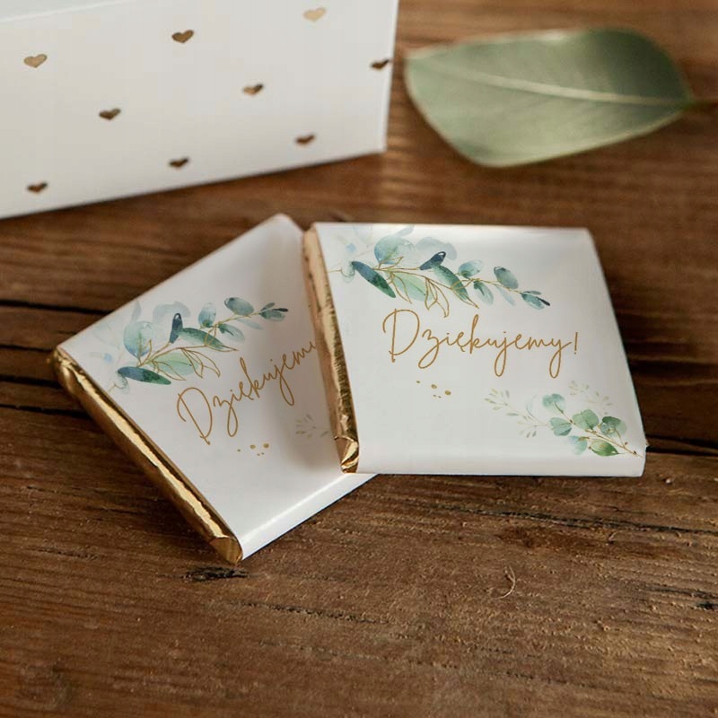 CZEKOLADKI NA PODZIĘKOWANIE EUKALPITUS 10szt Rodzaj słodycze
