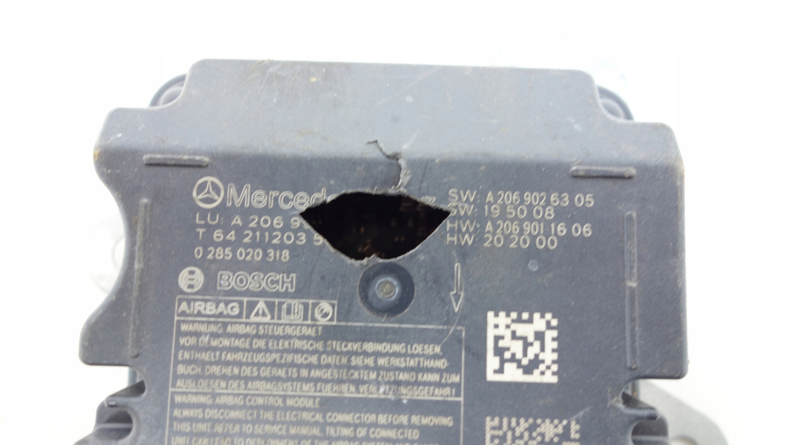 module control unit MERCEDES C W206 2021- a2069026305