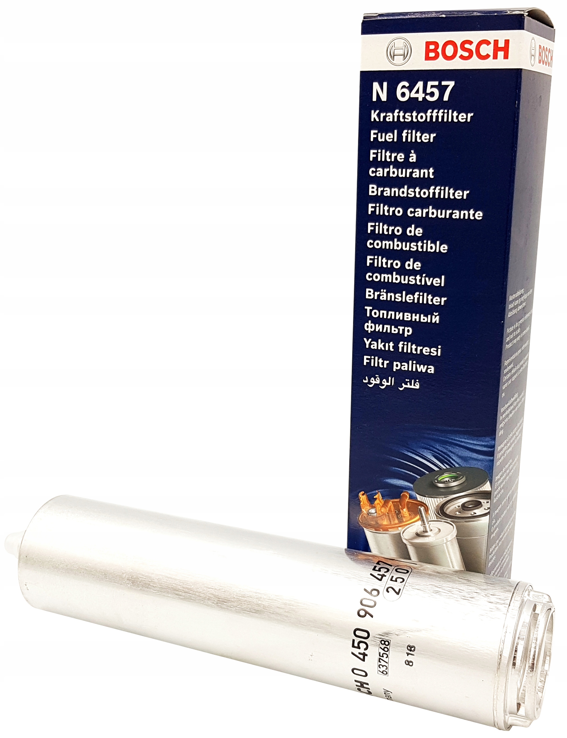 0 450 - BMW X3 E83 2.0 3.0 D X5 E70 F15 паливний фільтр BOSCH