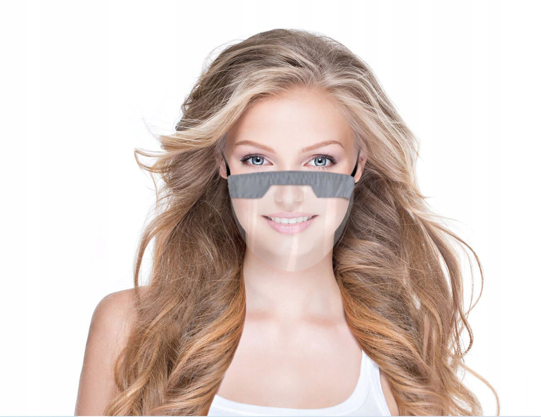 

Przyłbica Ochronna Maska Na Usta Nos Półprzyłbica