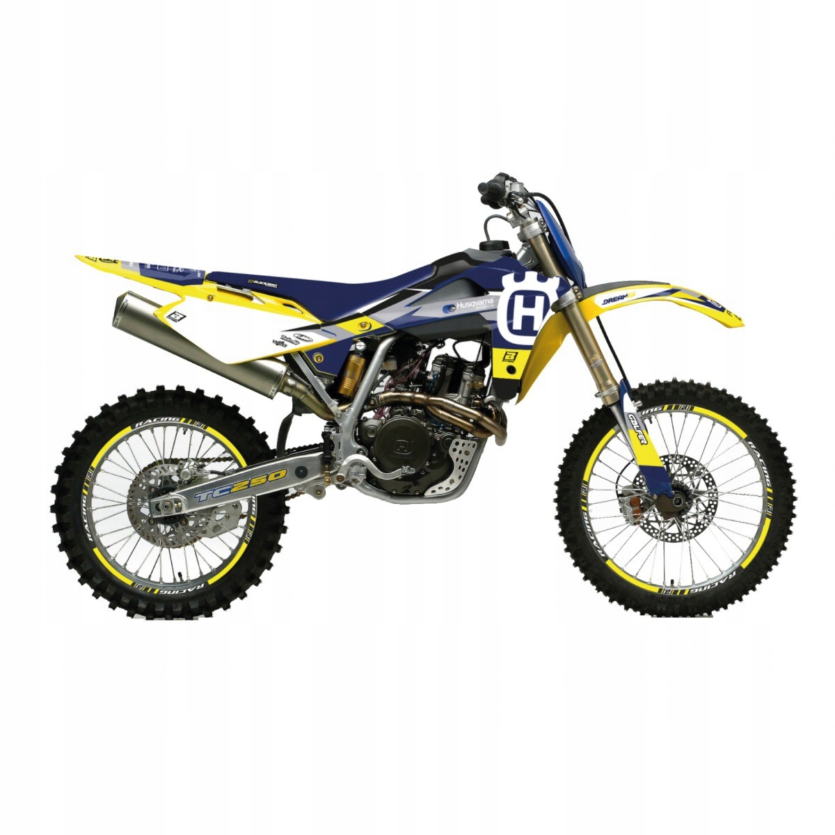 Blackbird Sada Nálepiek (oklein) Husqvarna Te/tc 250/450/510 '05-'07 Dre