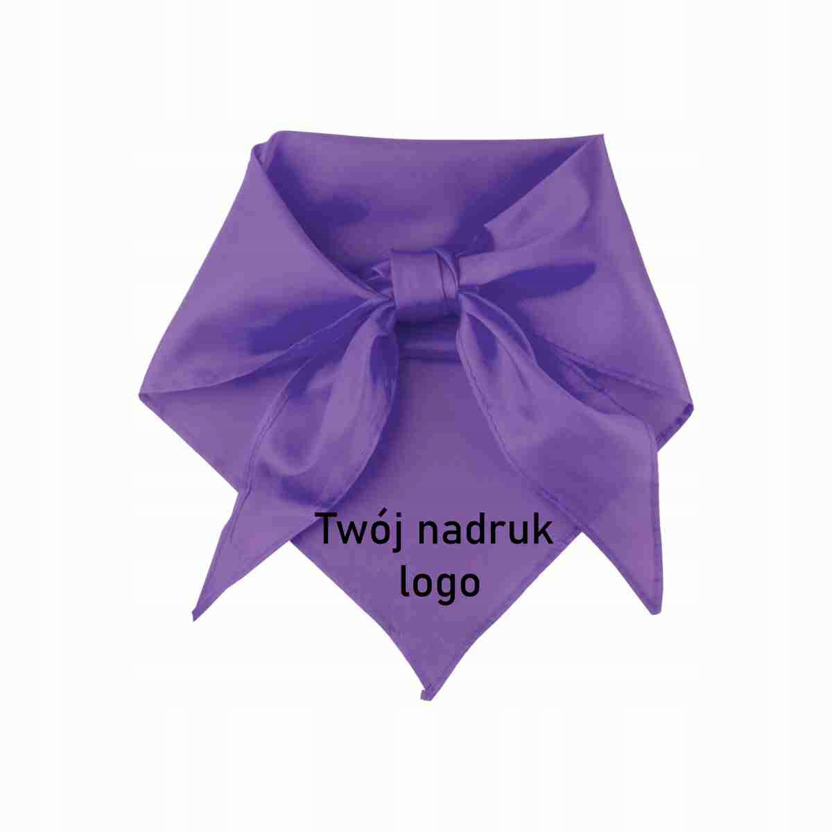 CHUSTA APASZKA Z TWOIM NADRUKIEM LOGO