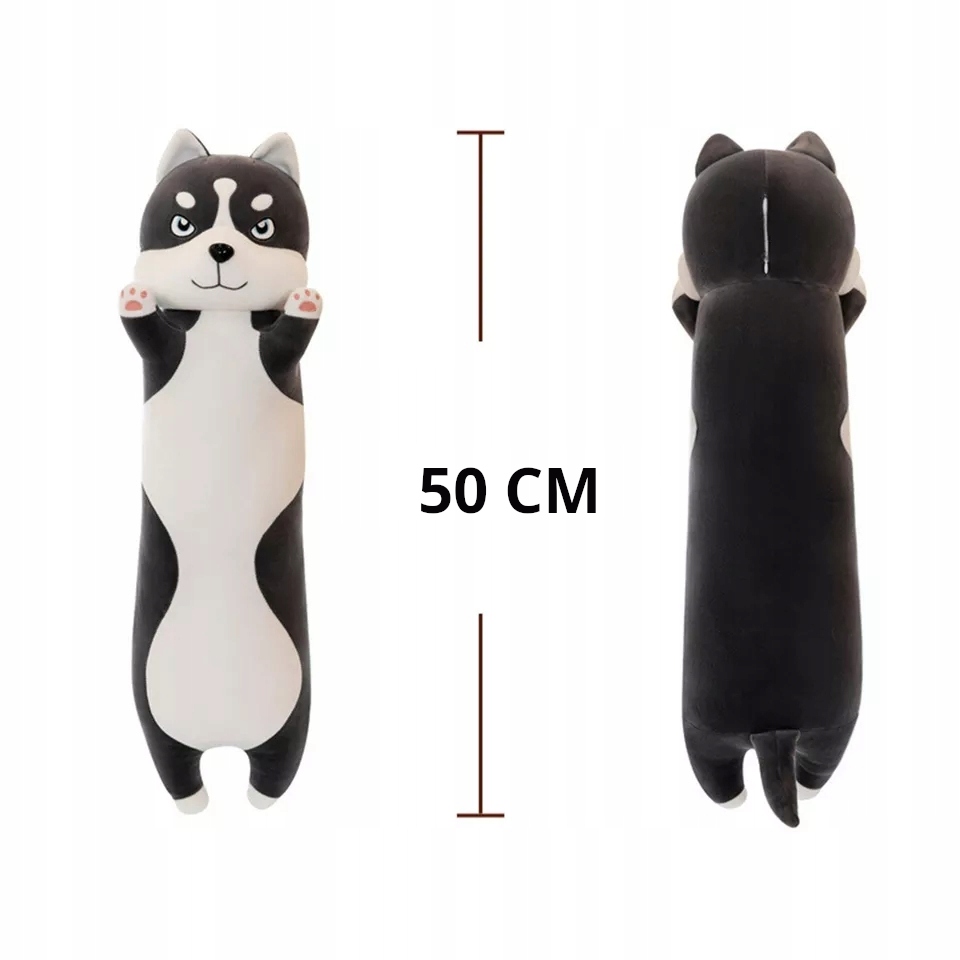 PODUSZKA PIES 50CM PIESEK PLUSZAK MASKOTKA DŁUGA Rodzaj kotek