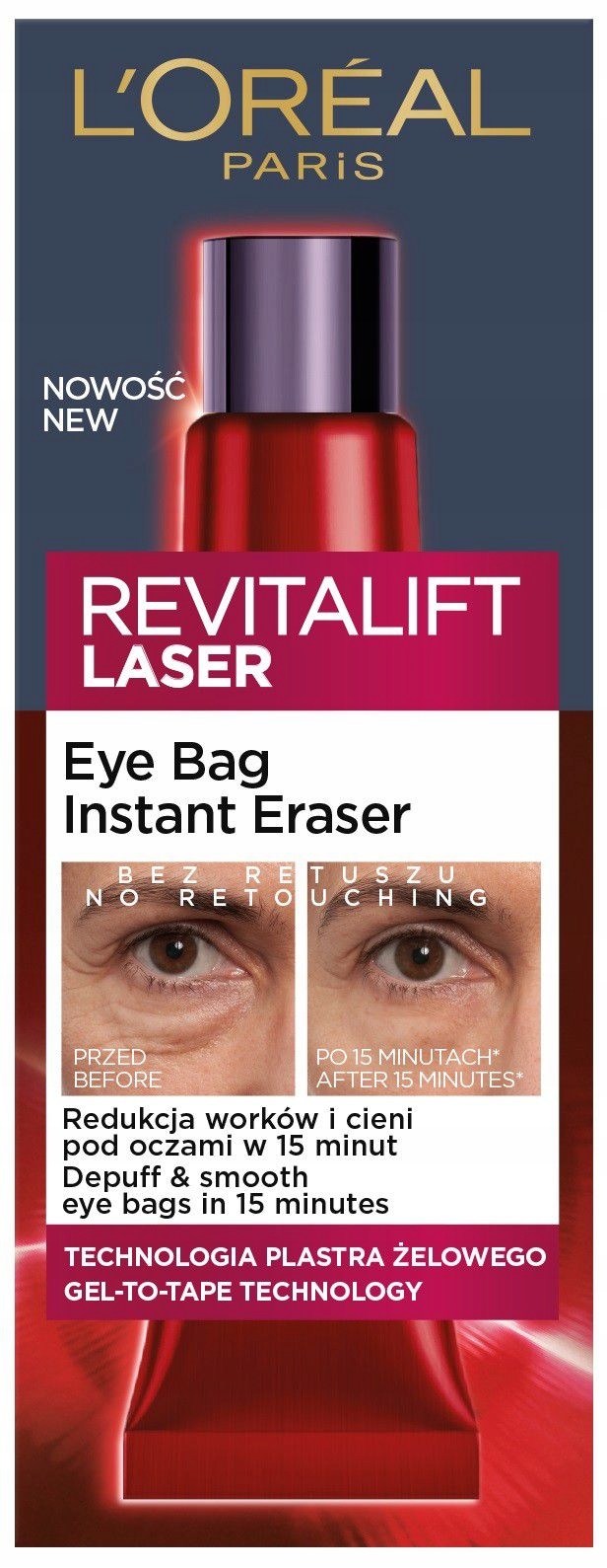 Lor Dermo Revitalift Laser Kr.p/oči Oční Bag 15 M