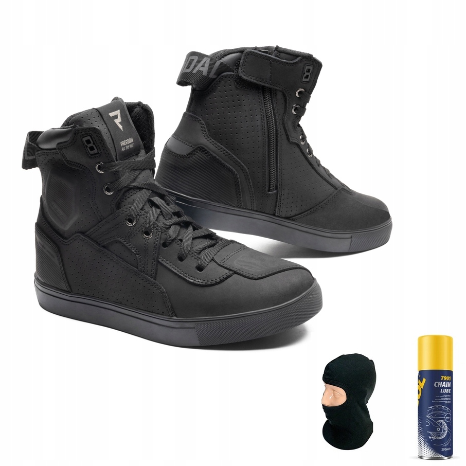 BUTY MOTOCYKLOWE SKÓRZANE REBELHORN VANDAL R. 41 CZARNE SMAR KOMINIARKA