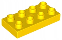 

Lego Duplo 40666 Płytka 2X4 żółta Nowa (8g)