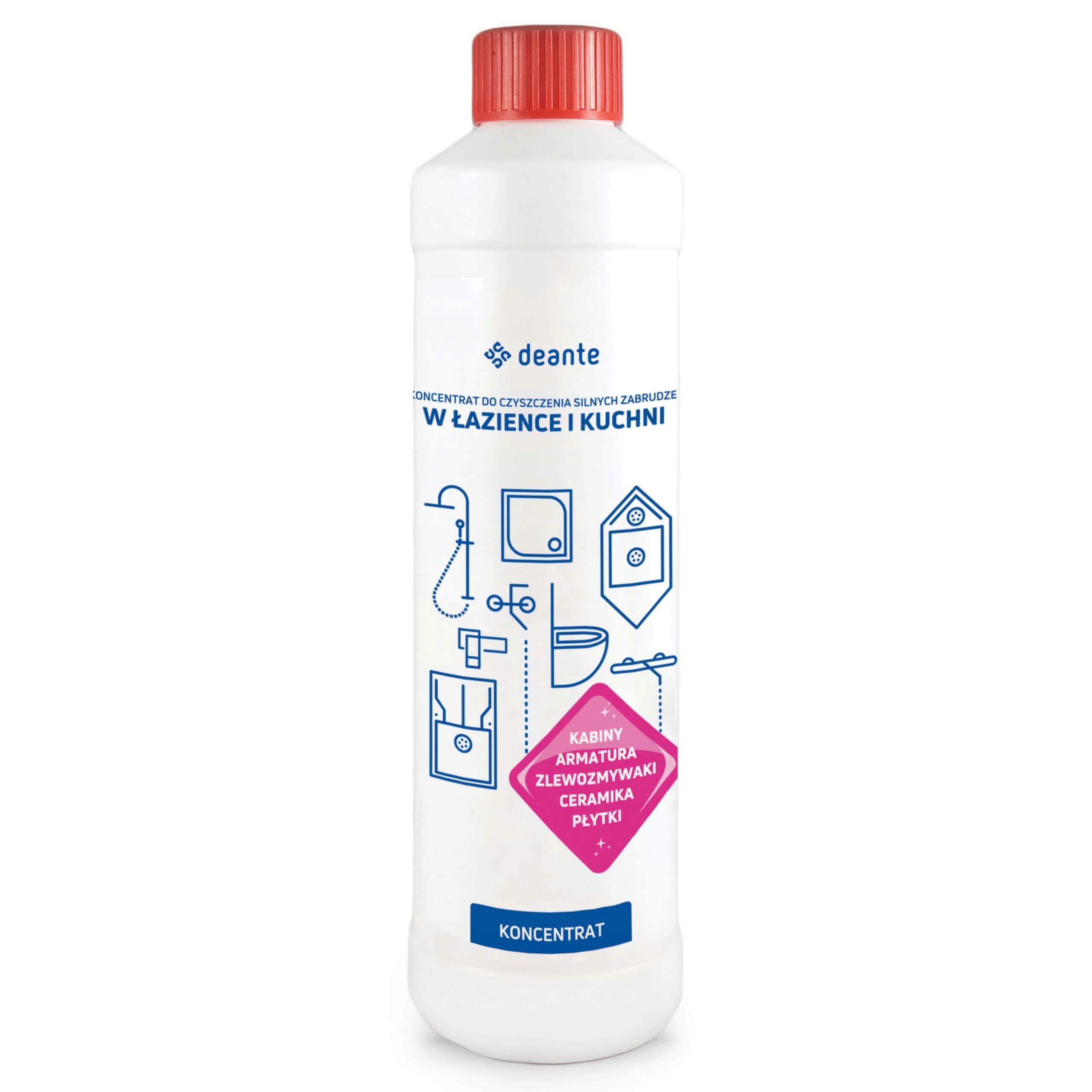 

Koncentrat do czyszczenia zabrudzeń Deante 500 ml