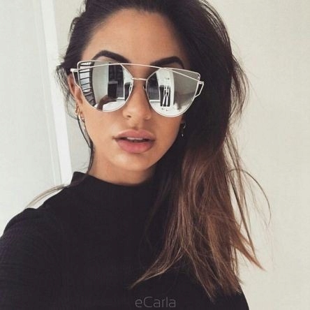 OKULARY LUSTRZANKI GLAM ROCK FASHION RÓŻ OK21WZ4 Materiał oprawki inny