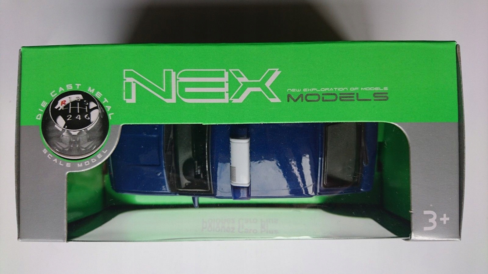 WELLY POLONEZ CARO PLUS POLICJA 1:34 LEGENDY PRL Marka Welly