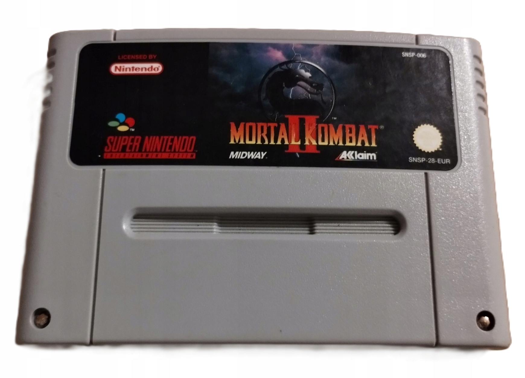 MORTAL KOMBAT II Nintendo SNES
