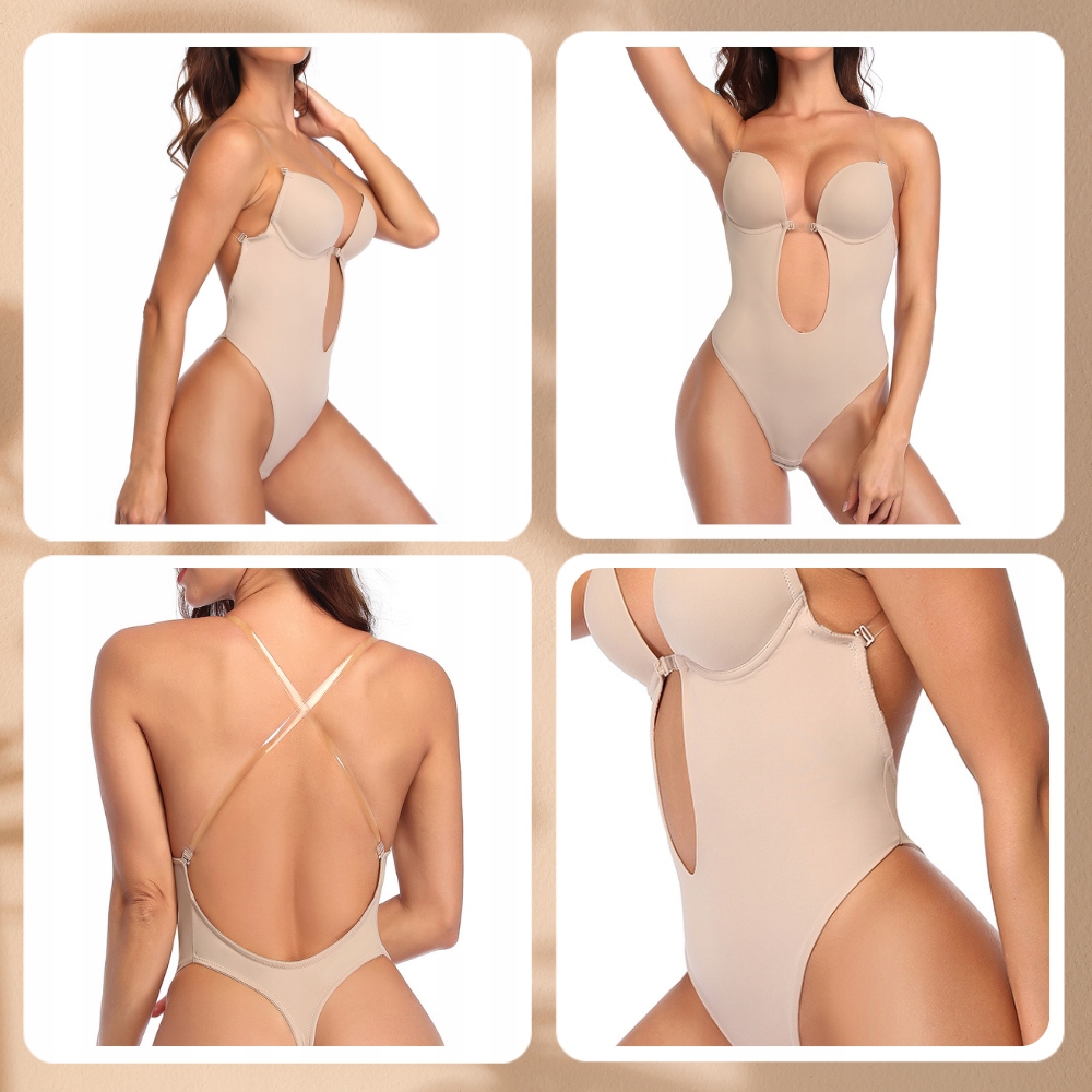 BODY DO SUKNI BIUSTONOSZ BEZ PLECÓWDO SUKIENKI NA RAMIĄCZKACH BEŻOWE XL Kod producenta 0000013027#38