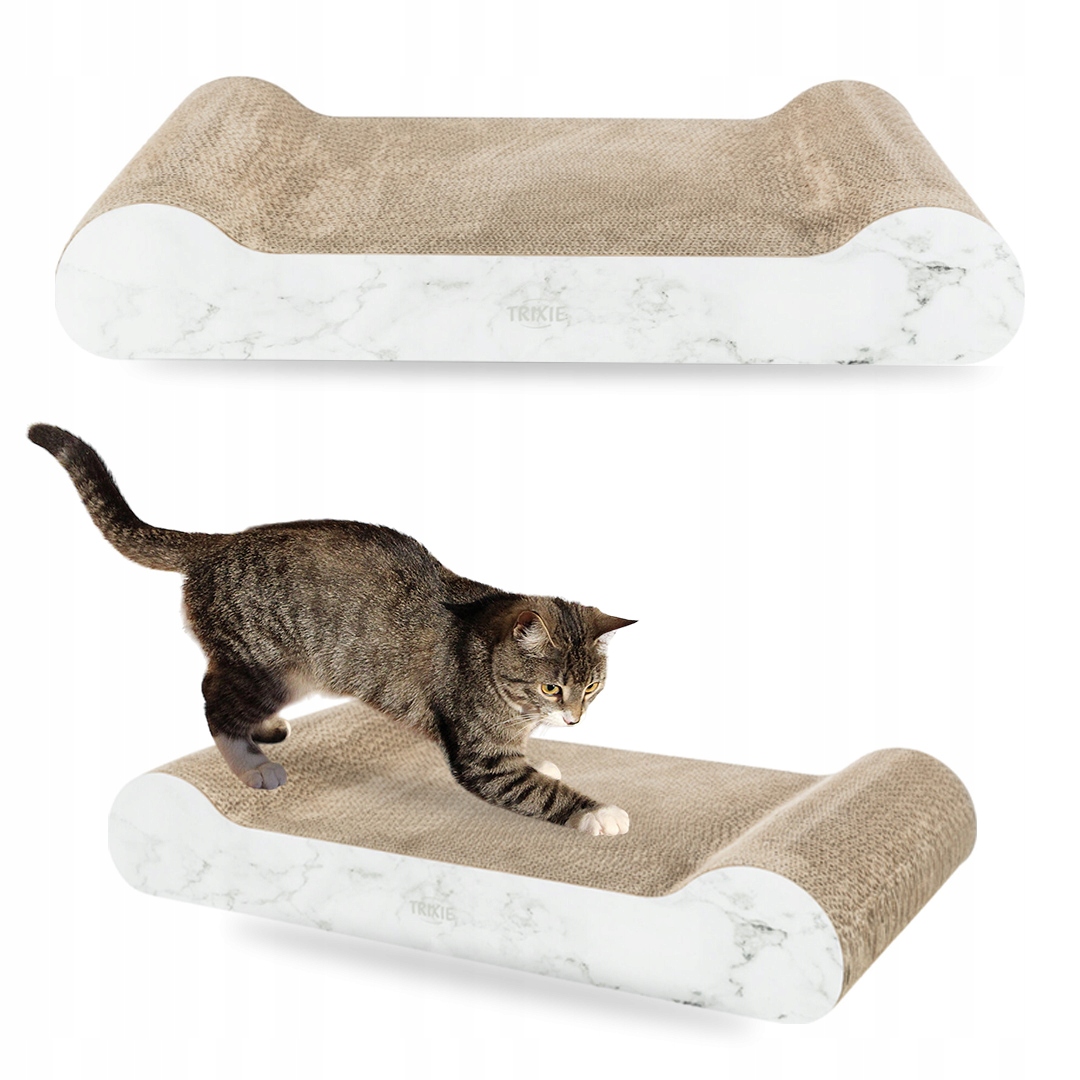 Drapak Kartonowy Dwustronny dla Kota z Kocimiętką Trixie XXL 64x11x37cm