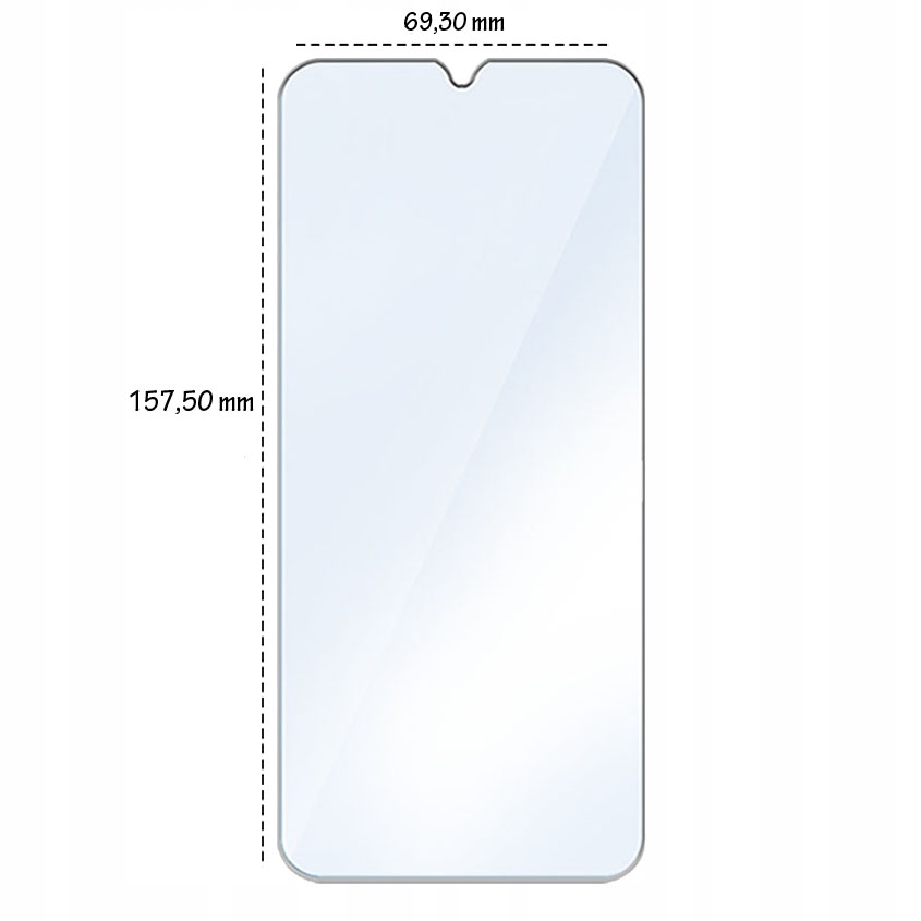 SZKŁO HARTOWANE do MOTOROLA MOTO E22 / E22i SZYBKA Typ 2,5D