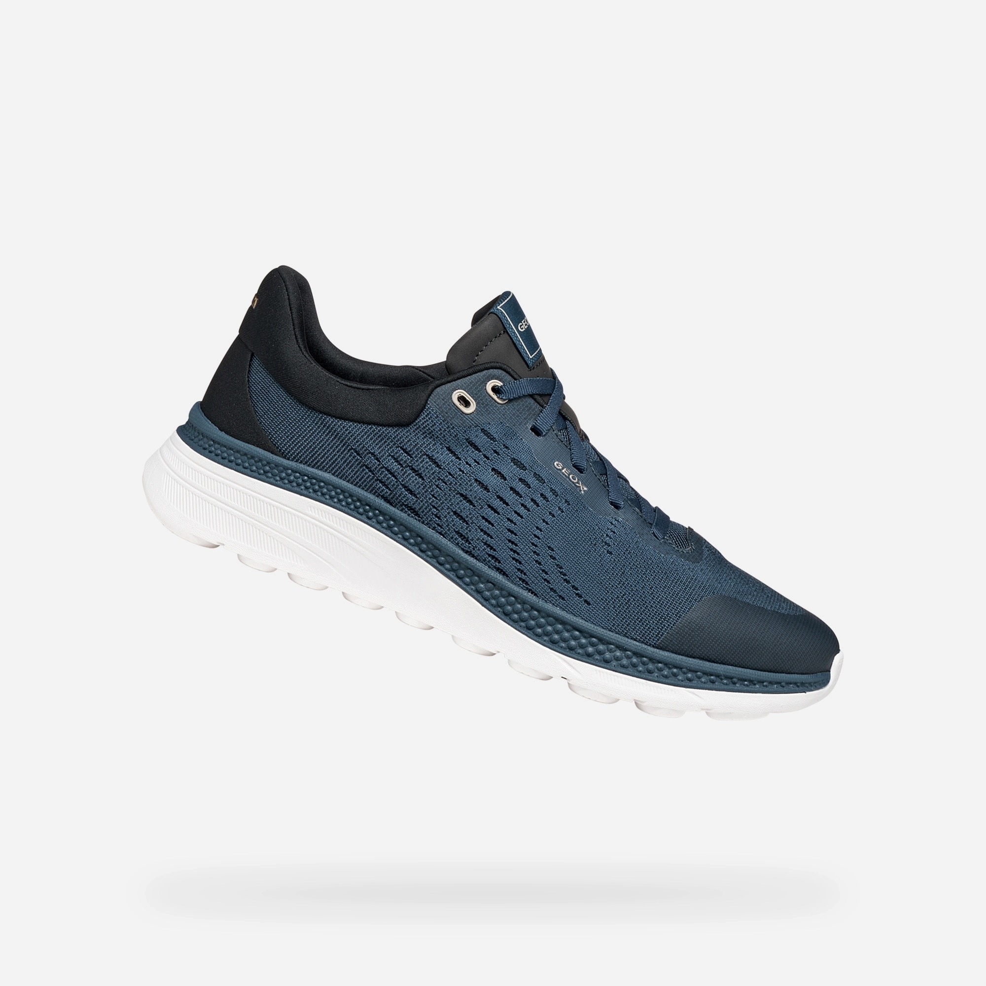 Geox Tmavě modré pánské tenisky Geox Spherica Actif X1