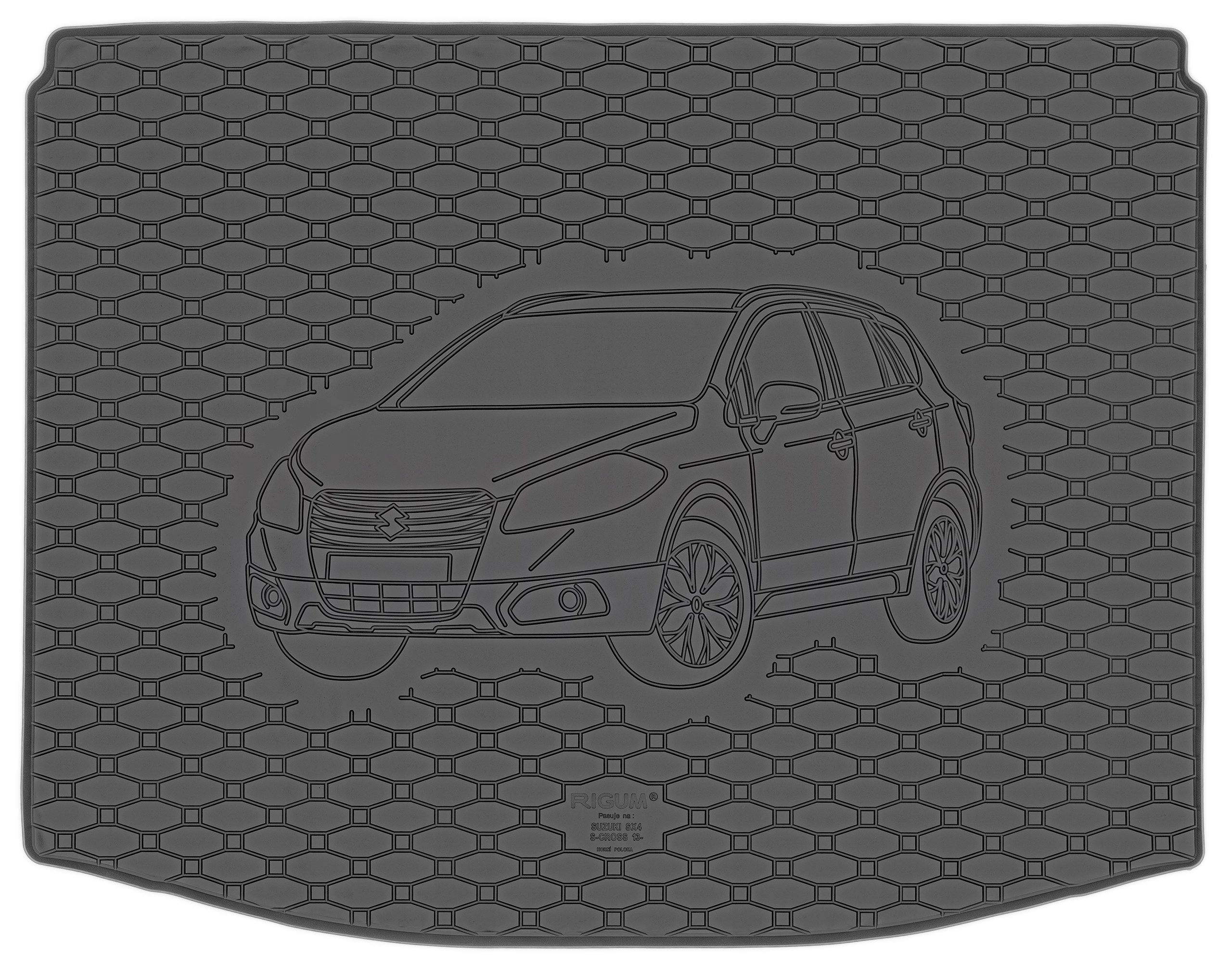 

Suzuki SX4 S-Cross Crossover 2013- Wkład bagażnika