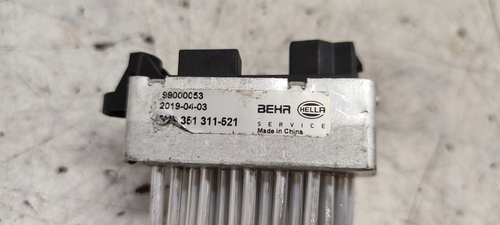 heater fan resistor BMW E46 LIFT 2,0TD