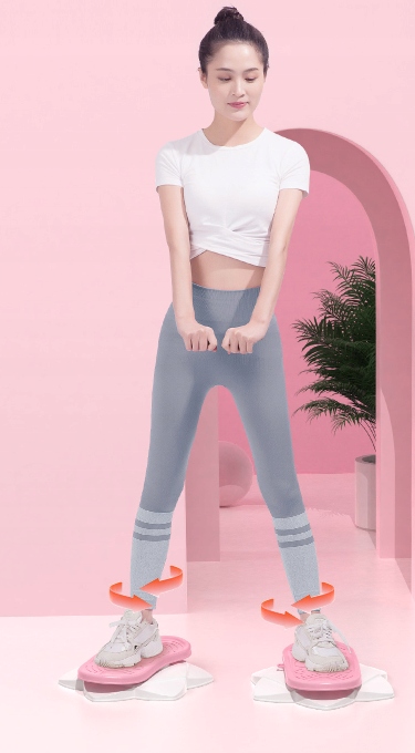 STEPPER DO ĆWICZEŃ FITNESS CARDIO TWISTER RÓŻOWY Marka inna