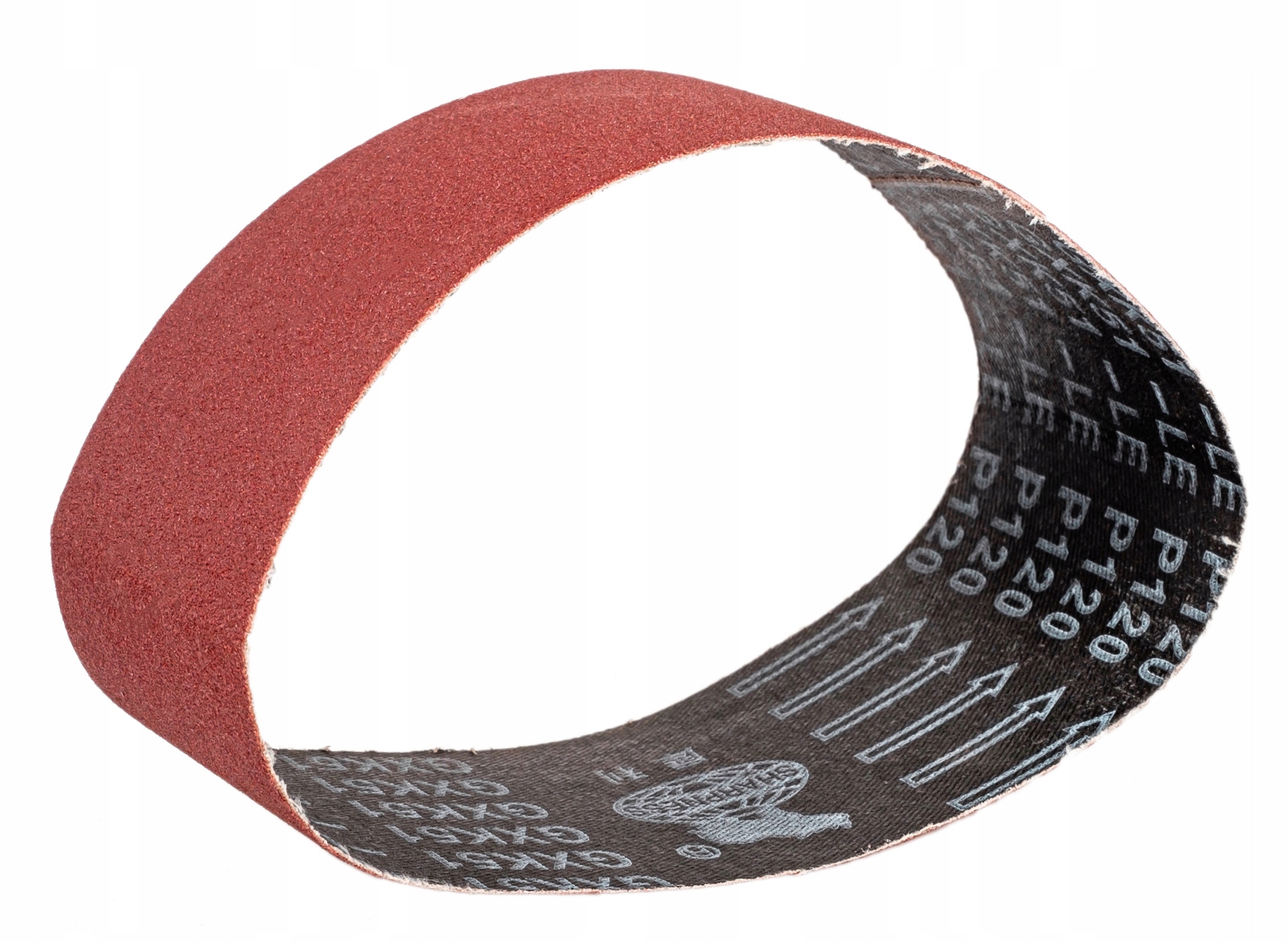 TAŚMA PAS BEZKOŃCOWY 75 x 533 PAPIER ŚCIERNY GR120 Marka inna