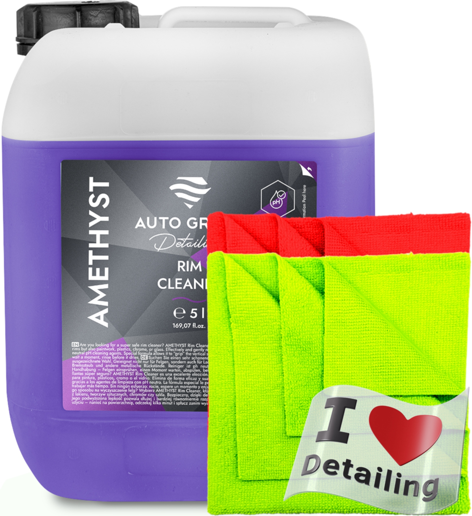 Auto Graph Amethyst Rim Cleaner Deironizer na disky lakov automobilov 5L