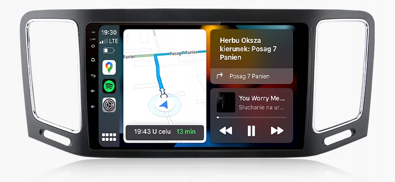 Vw Sharan Seat Alhambra Radio Nawigacja Android Carplay Duduauto