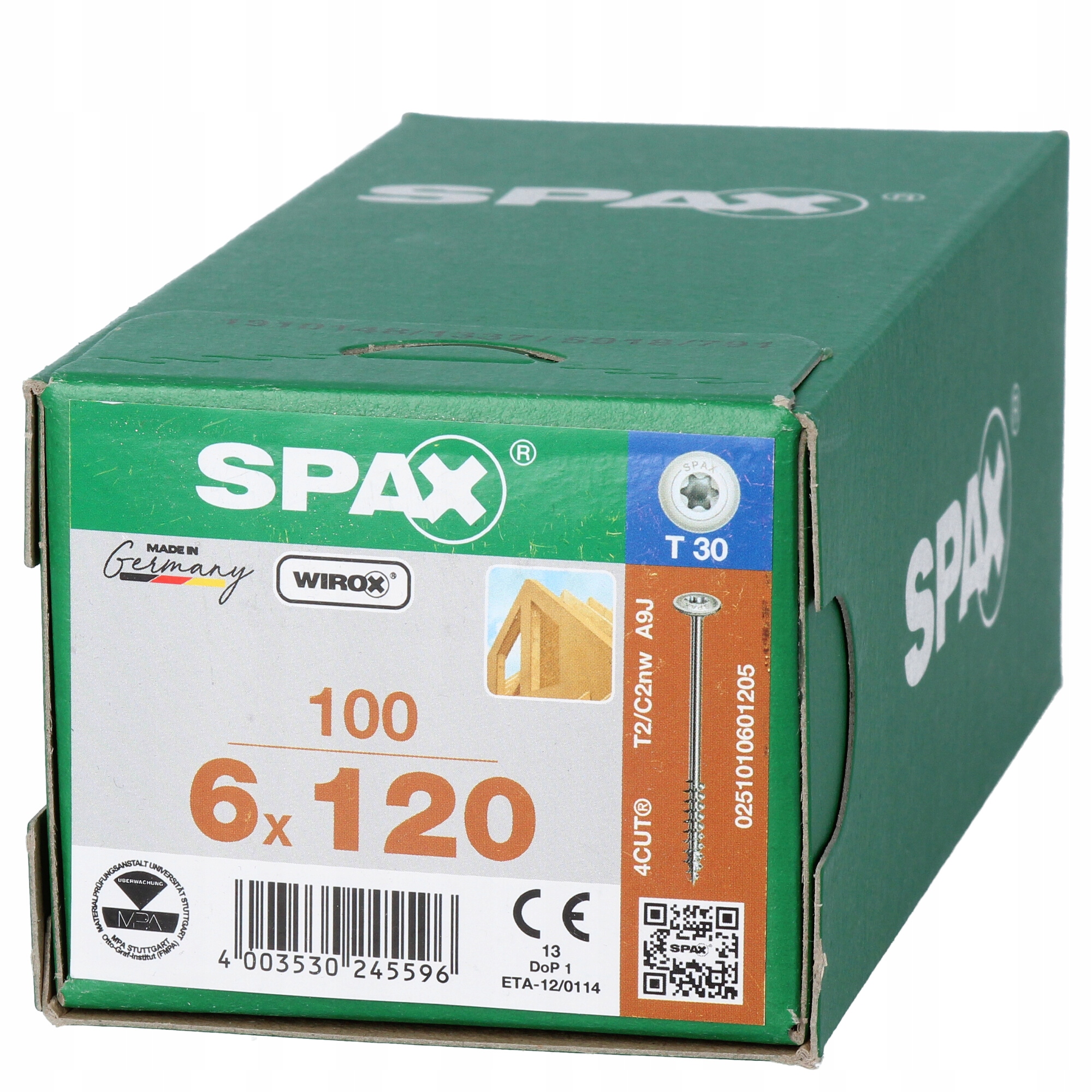 

Wkręty konstrukcyjne Spax 6x120 ciesielskie 10szt