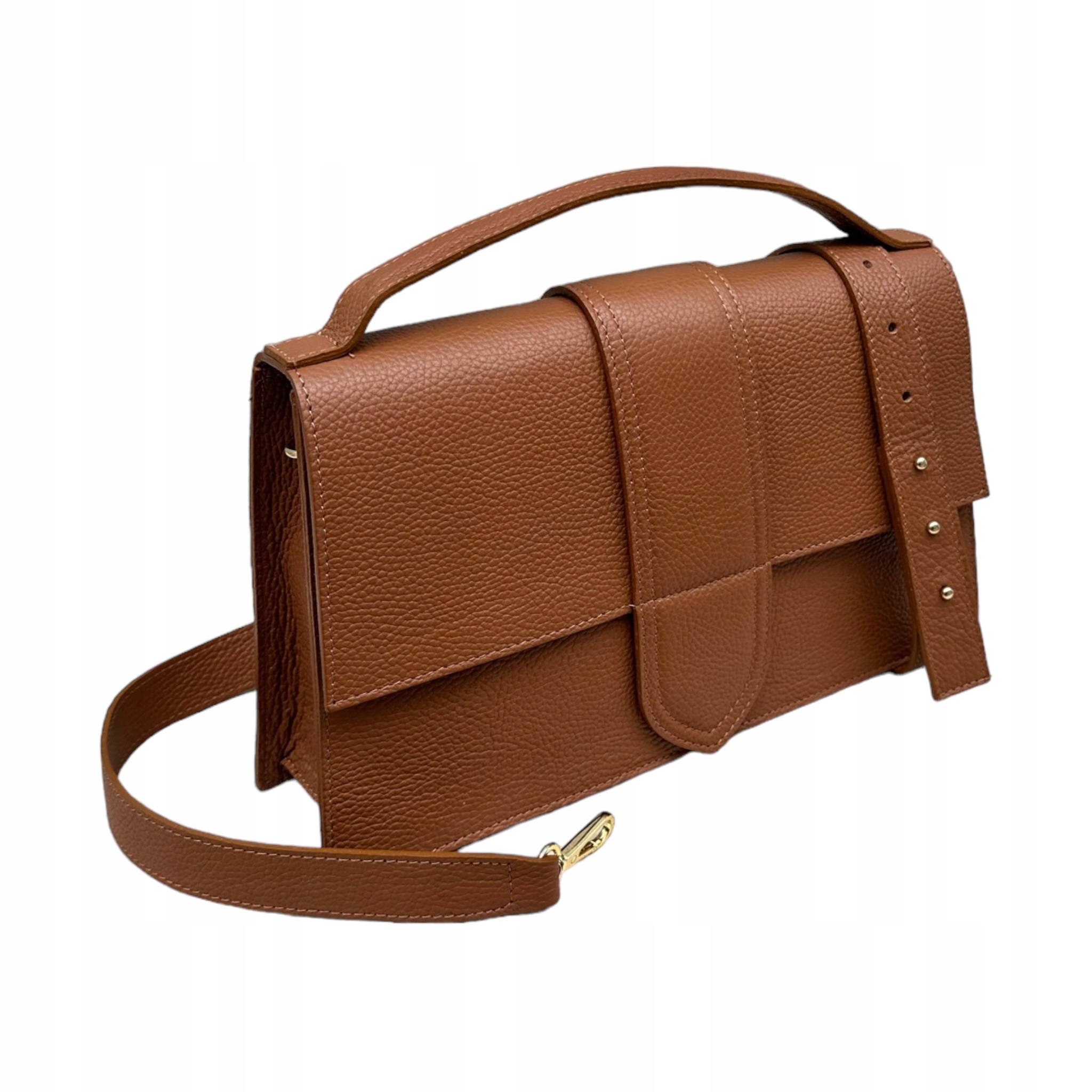 Torebka Kuferek, skóra naturalna Grace Maxi Rudy Model Grace Maxi