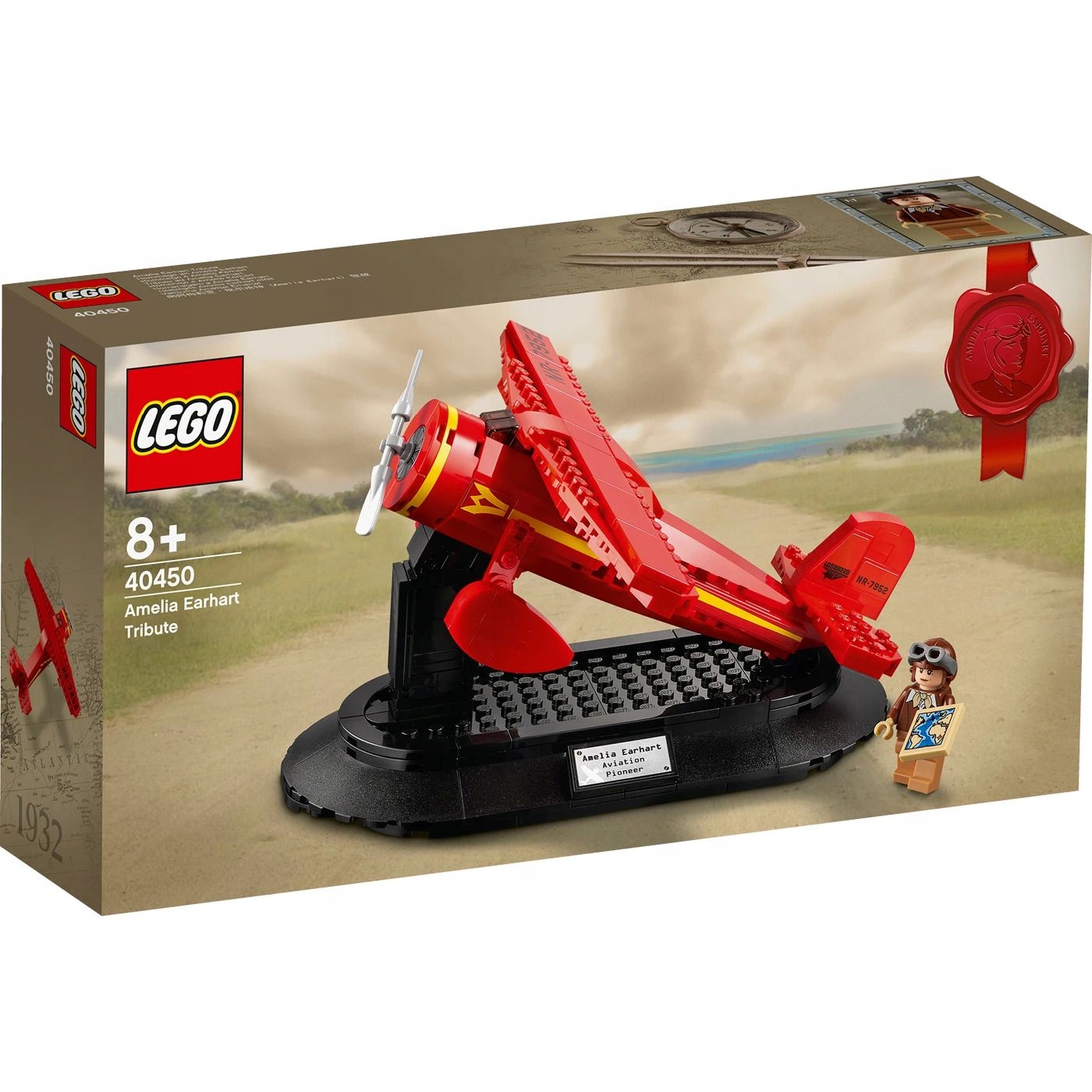 Lego 40450 Pocta Amelii Earhartové
