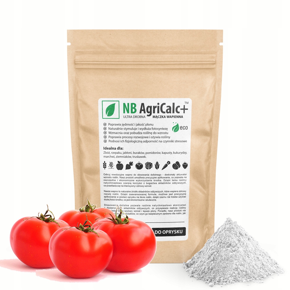 EKOLOGICZNY NAWÓZ DO POMIDORÓW WAPNO OPRYSK 2KG