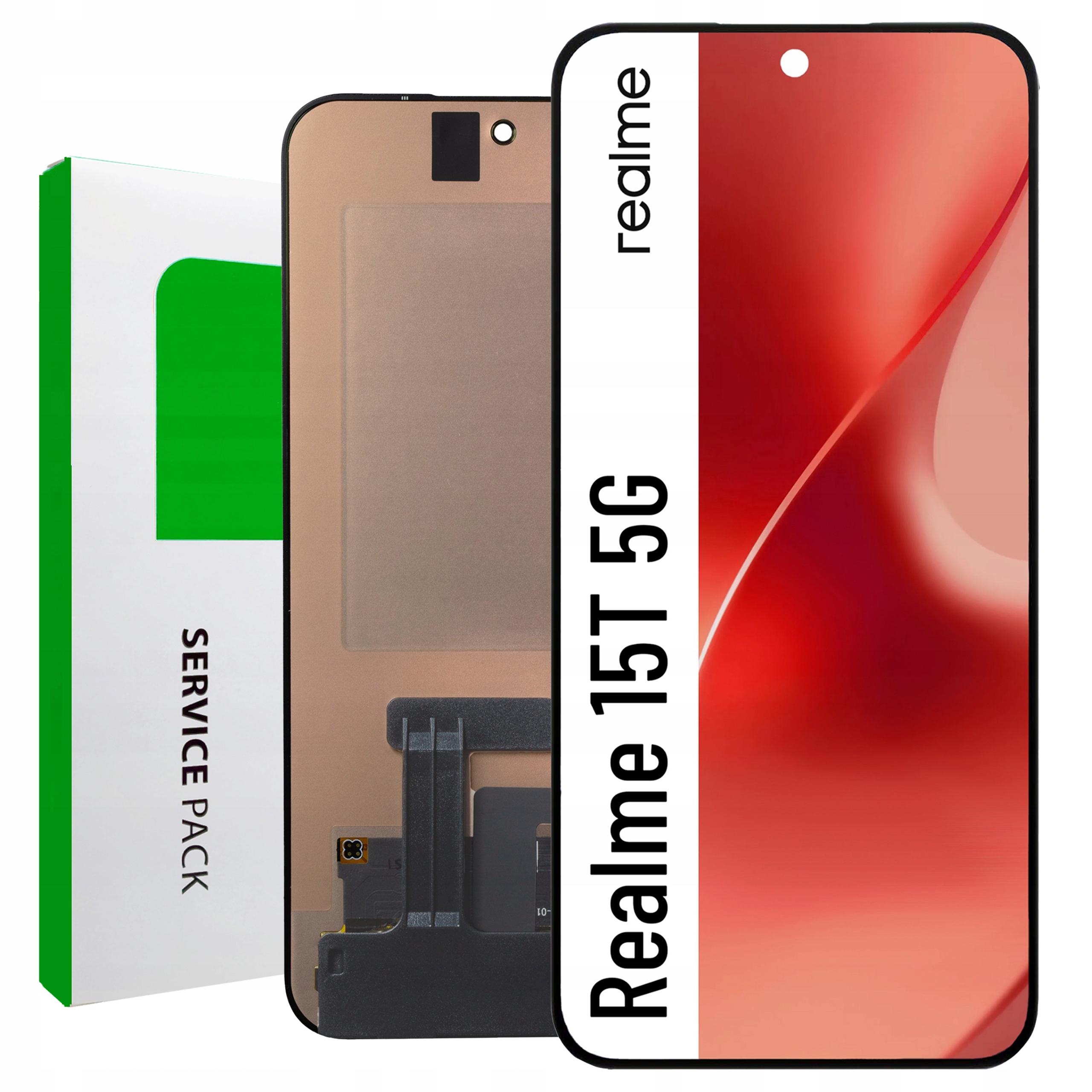 Displej pro Realme 15T Service Pack LCD Matrix Originál Zila