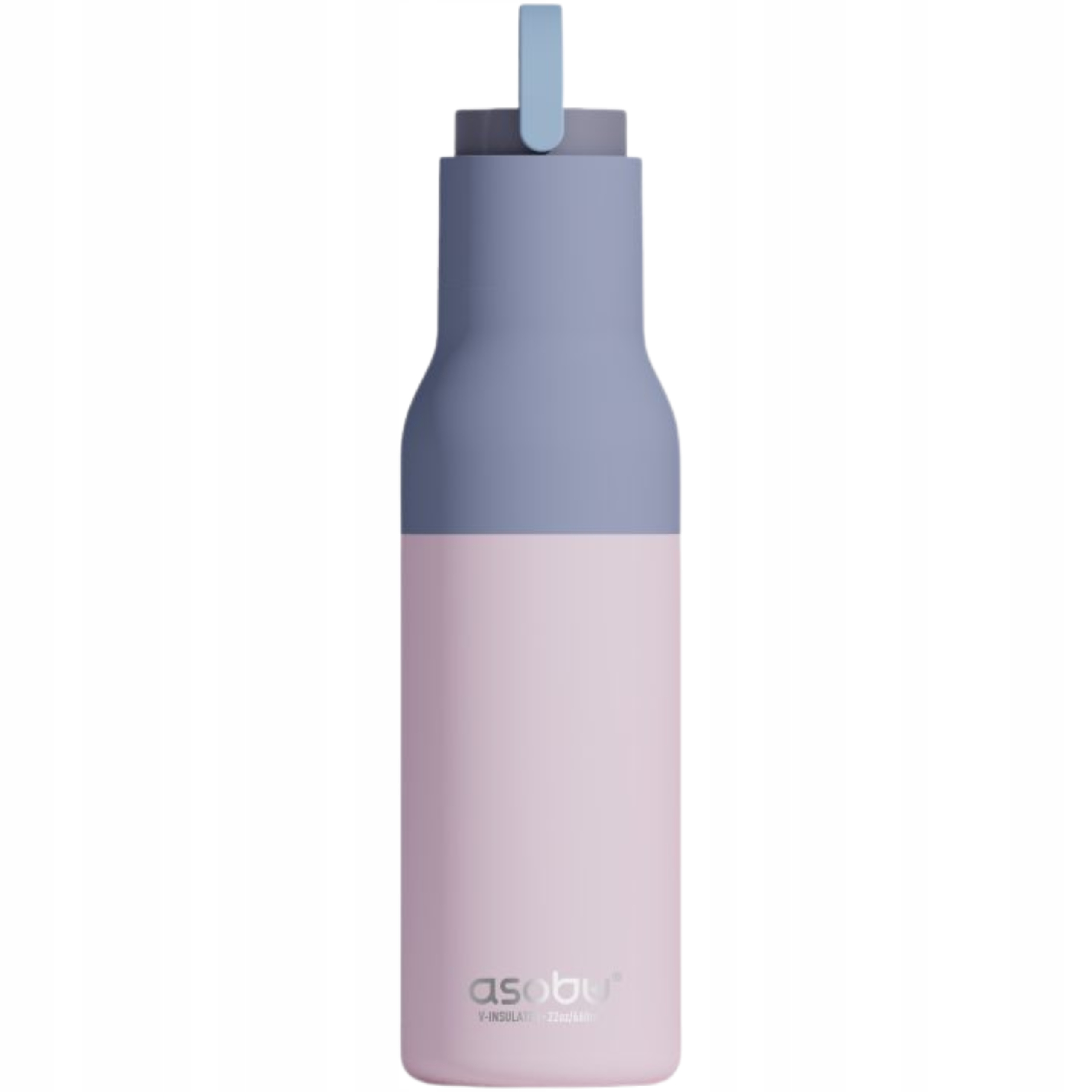 Termohrnek Termoska s rukojetí a brčkem Asobu 600 ml Láhev na kávu