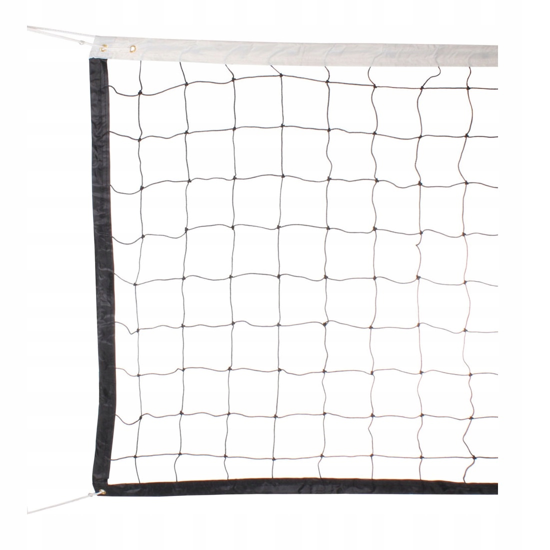 Nohejbalová síť Master 9,5 x 1 m s lankem černá