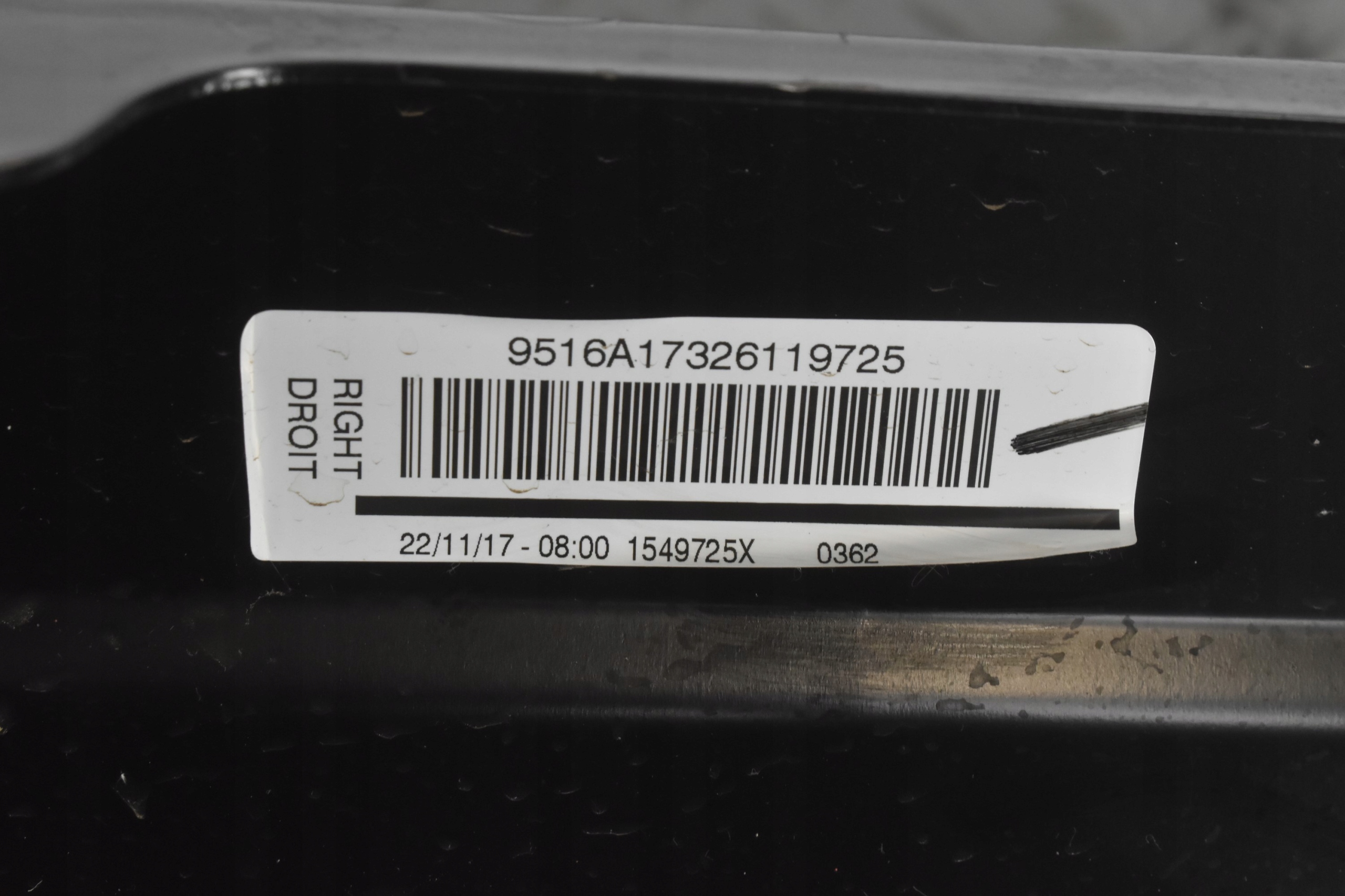 PODSTAWA MOCOWANIE STELAŻ FOTELA PRAWY PRZÓD JUMPY III EXPERT III PROACE II Typ samochodu Samochody osobowe