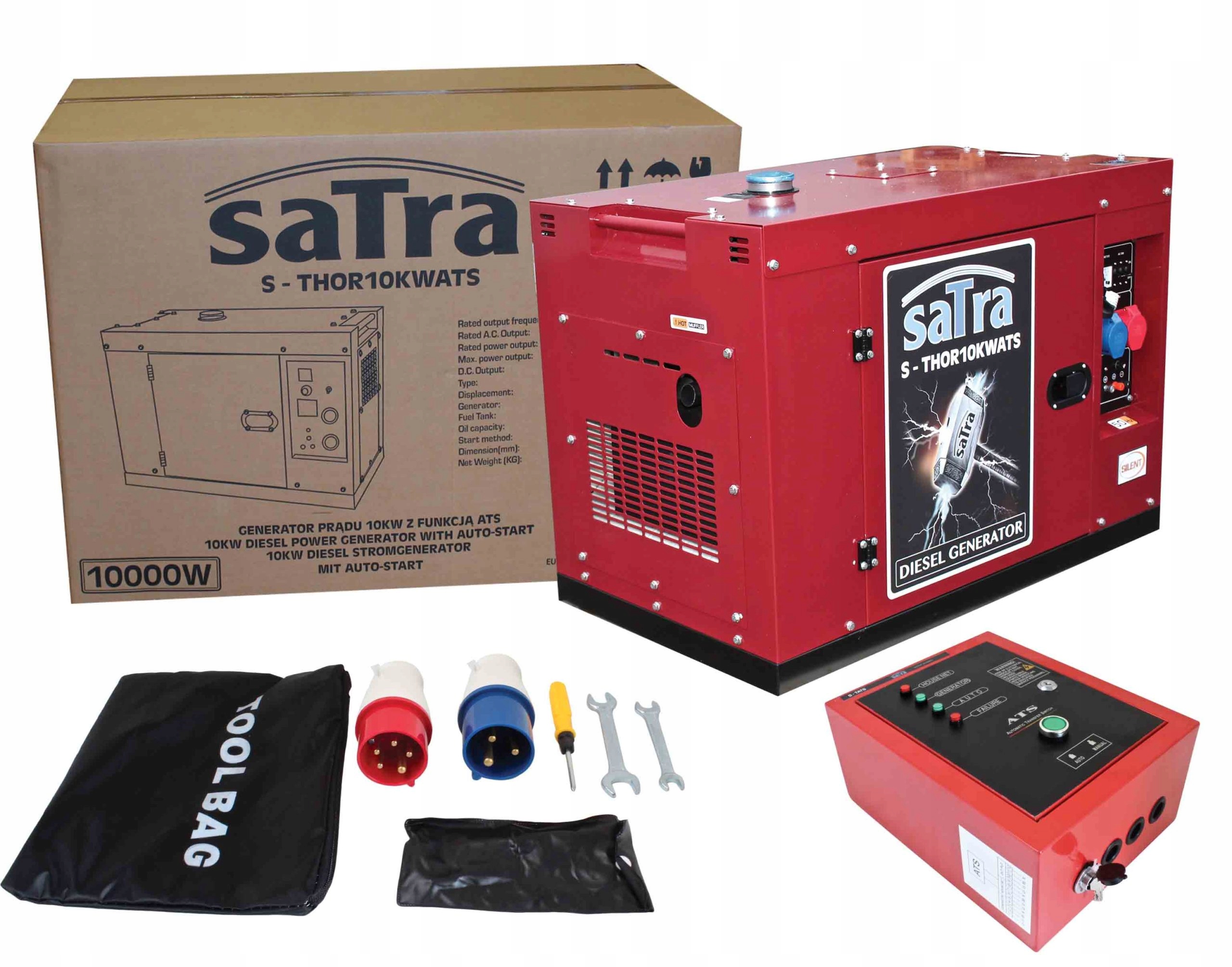 Генераторная установка AVR 10 KW KVA DIESEL SATRA