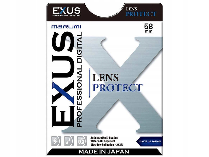 Filtr kołowy MARUMI Exus Lens Protect (58 mm)