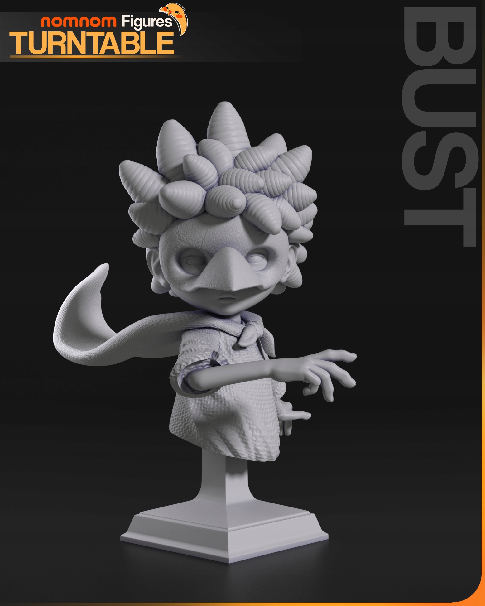 Figurka Low Little Nightmares III NomNom Figures 3D tisk 14K Dárek