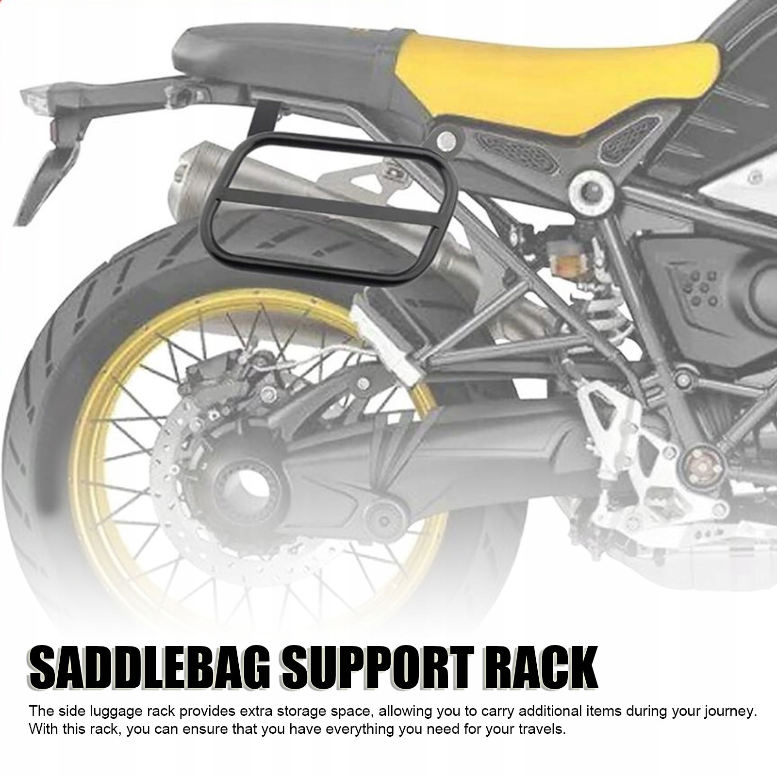 wkv-MOTORCYCLE SIDE RACK EXTRA STORAGE SPACE FOR R NINET EAN (GTIN) 6953567202964