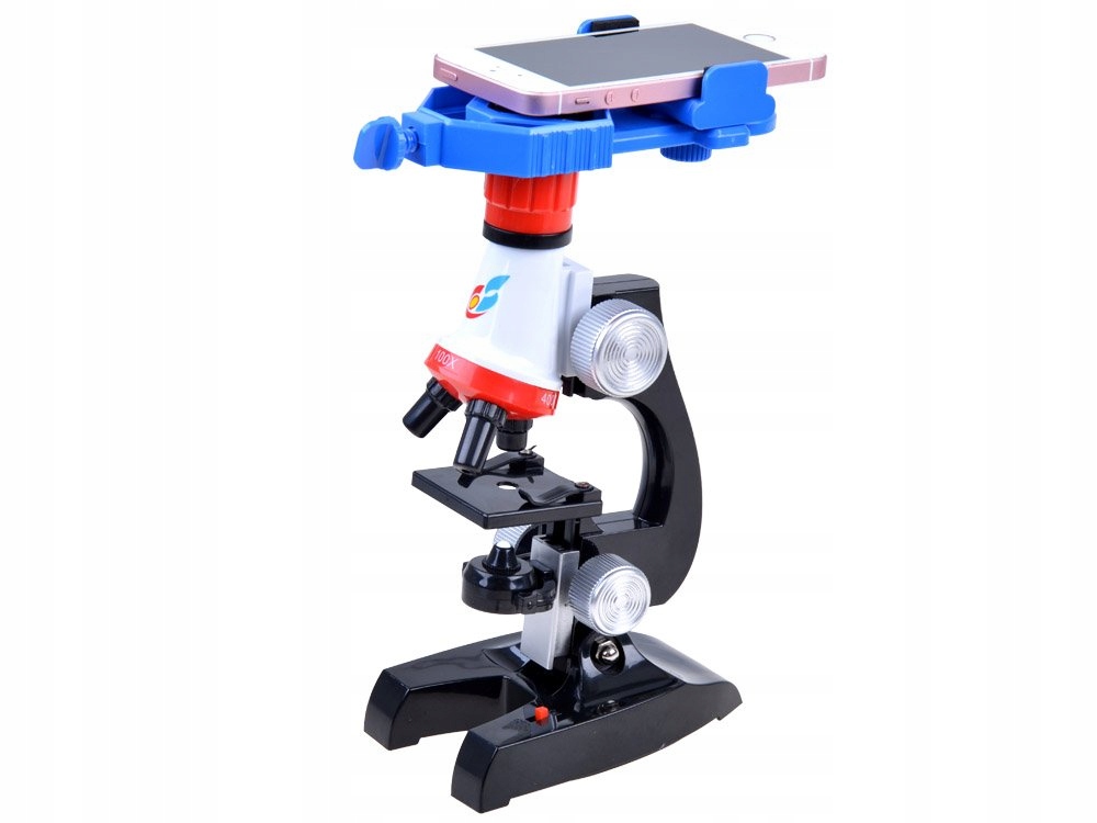 Mikroskop + akcesoria zestaw naukowca ES0016 Bohater brak