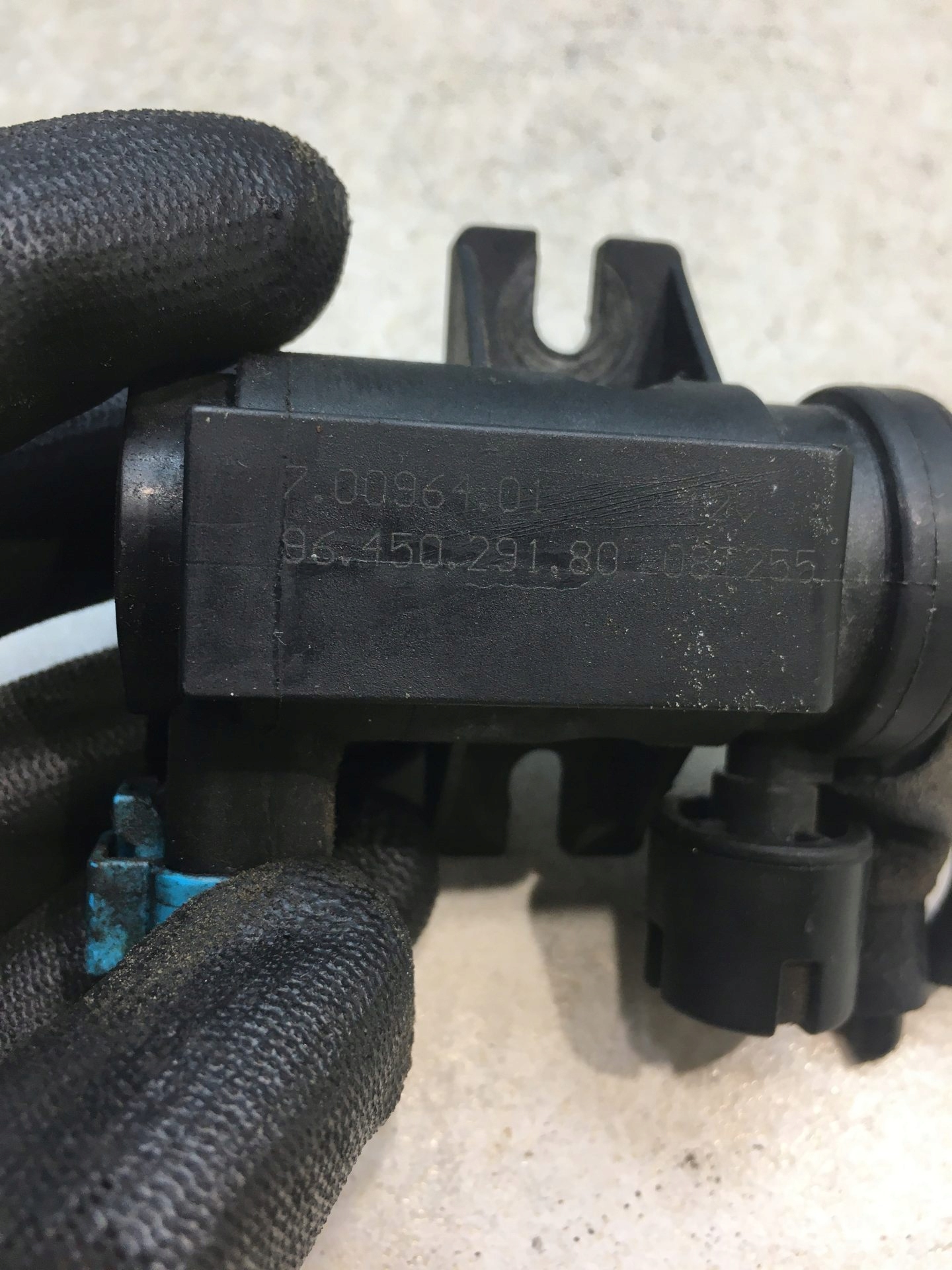Sensor Unterdruck PEUGEOT 307 2.0 HDI 9645029180