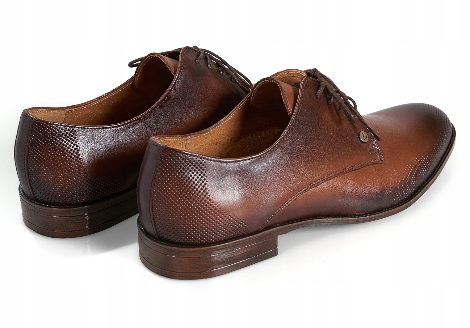 skórzane wizytowe buty do garnituru IGUANA LIDER Model 329-796