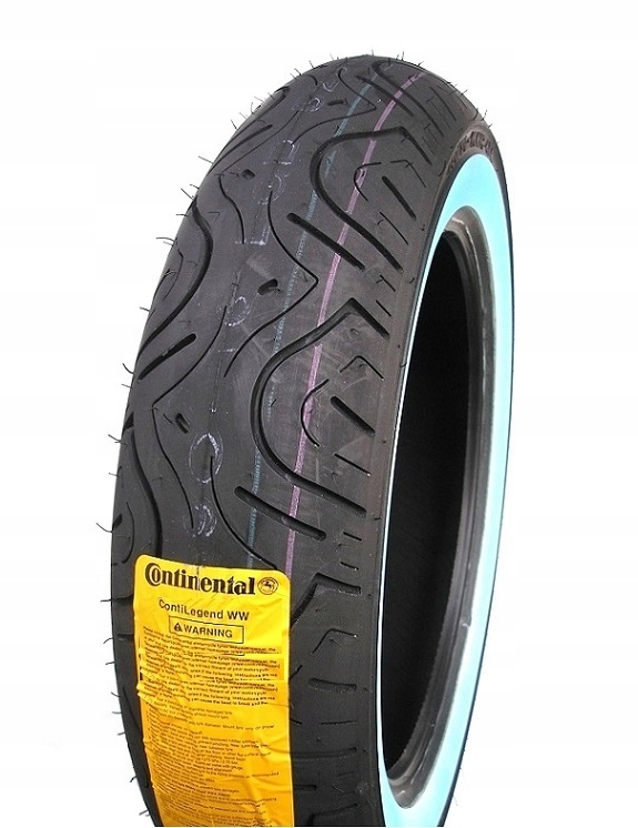130/90-16 CONTINENTAL CONTILEGEND БІЛИЙ БІЧНИЙ ФРОНТ