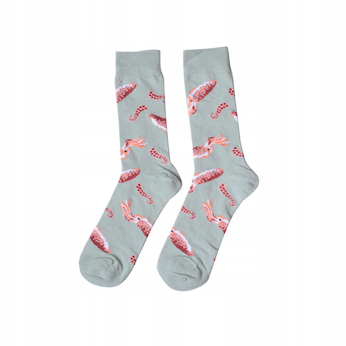 

Kolorowe skarpety męskie 39-42 szary, srebrny 790